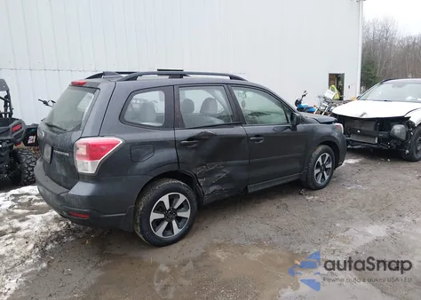 2018 Subaru Forester 2.5I from USA, damaged, VIN JF2SJABC8JH432648